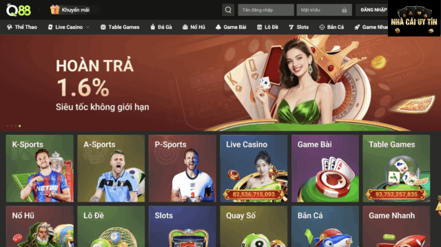 Khám phá thế giới giải trí tại Q88